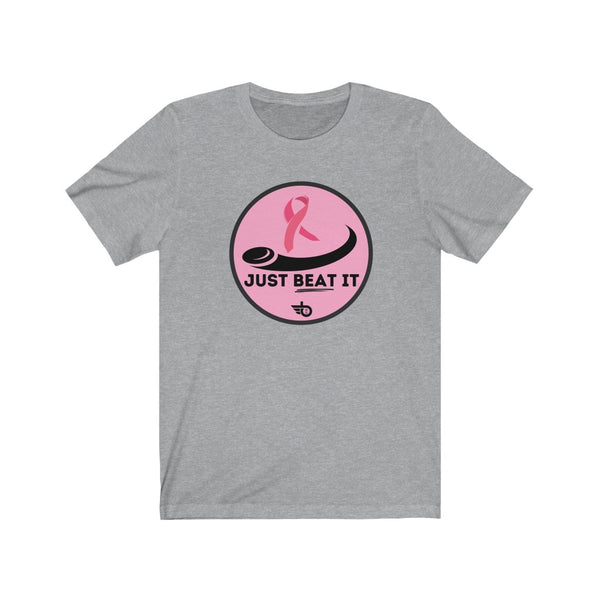 "Just Beat It" Breast Cancer Awareness T-shirt *Donation Item*