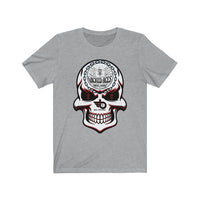 Beat Disc Golf/Wicked Aces Disc Golf ONE LOVE SKULL Collaboration T-shirt