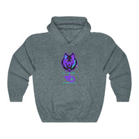 Midnight Wolf Heavy Blend™ Hooded Sweatshirt