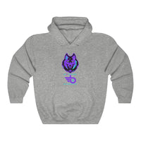 Midnight Wolf Heavy Blend™ Hooded Sweatshirt