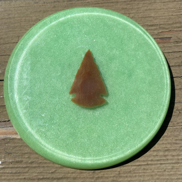 Green arrowhead mini marker