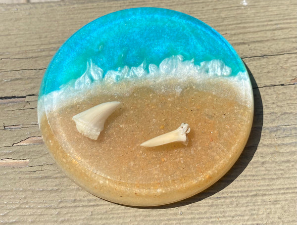 Sharks tooth ocean mini marker